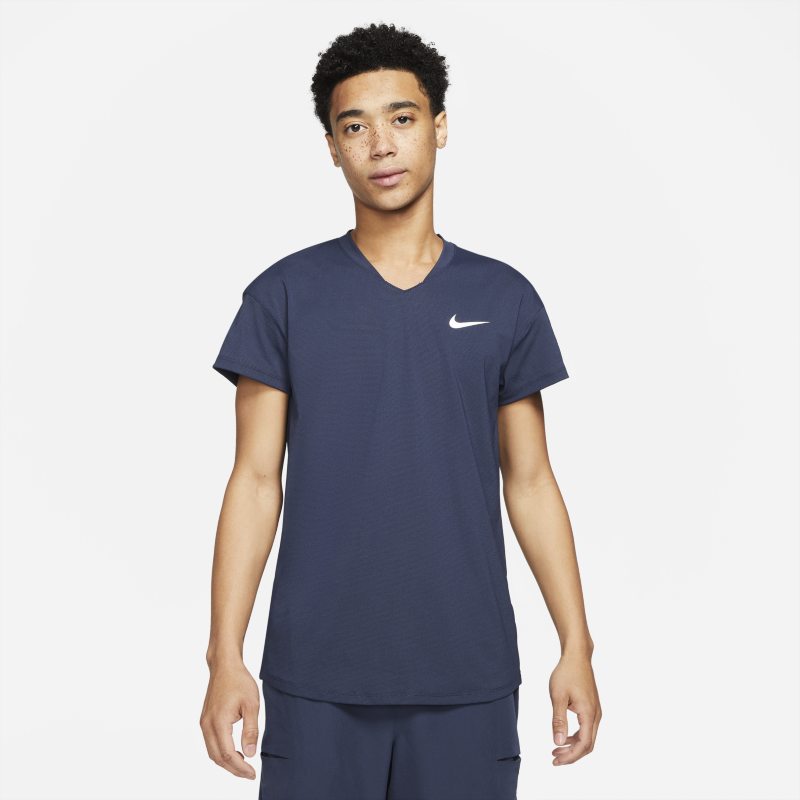 NikeCourt Breathe Slam Camiseta de tenis - Hombre - Azul