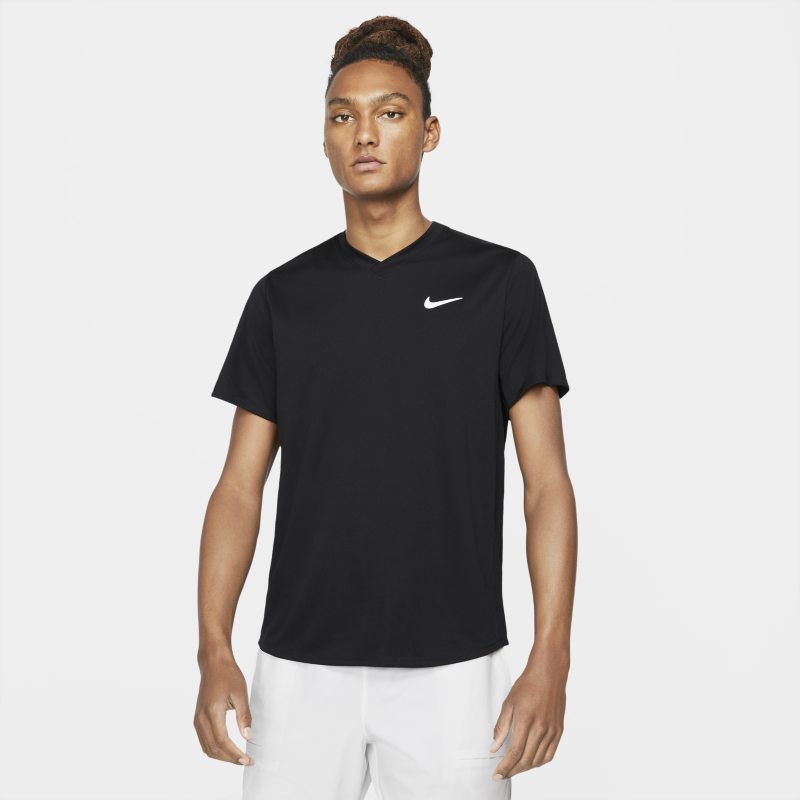 NikeCourt Dri-FIT Victory Camiseta de tenis - Hombre - Negro