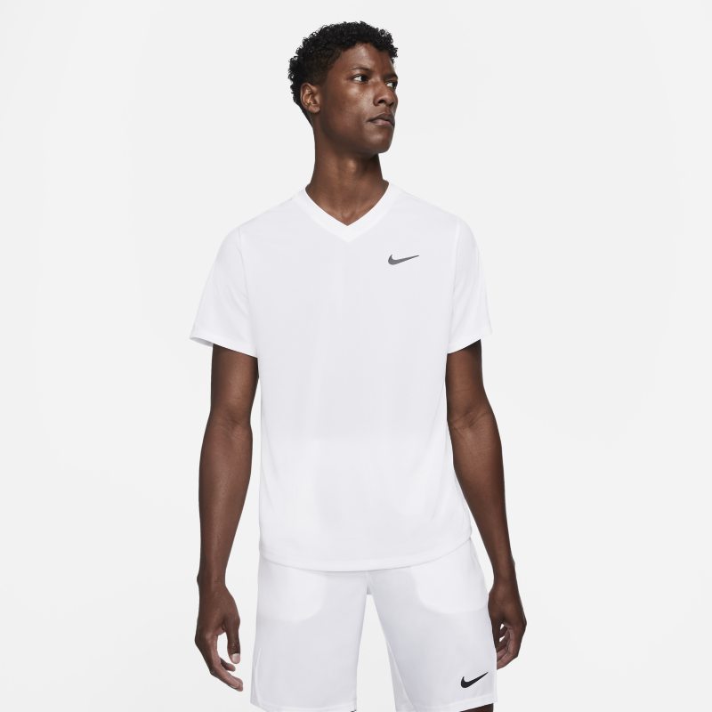 NikeCourt Dri-FIT Victory Camiseta de tenis - Hombre - Blanco