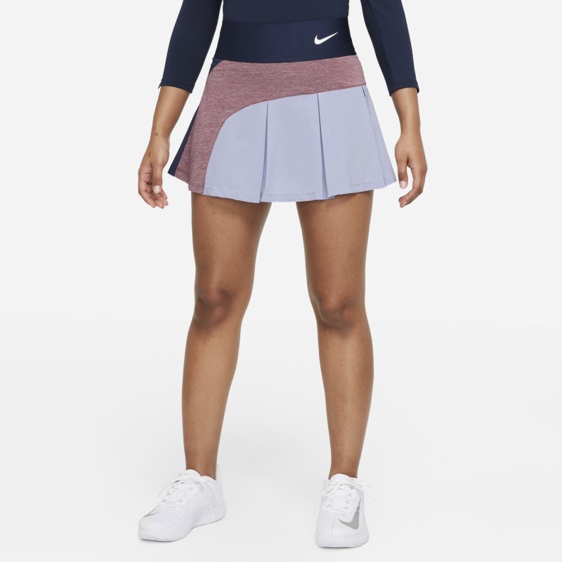 NikeCourt Advantage Falda de tenis - Mujer - Azul