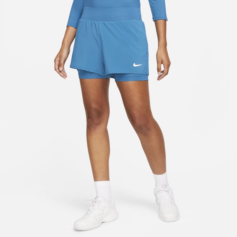 NikeCourt Dri-FIT Victory Pantalón corto de tenis - Mujer - Azul