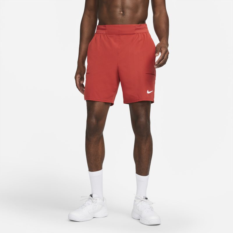 NikeCourt Dri-FIT Advantage Pantalón corto de tenis de 18 cm - Hombre - Rojo