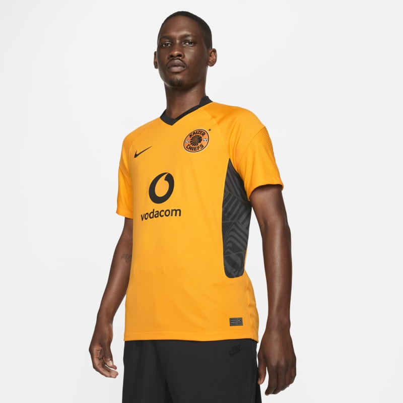  Primera equipaciión Stadium Kaizer Chiefs FC 2021/22 Camiseta de fútbol Nike Dri-FIT - Hombre - Amarillo