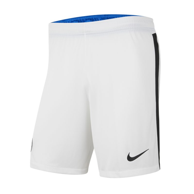 Primera y segunda equipación Stadium Inter de Milán 2021/22 Pantalón corto de fútbol Nike Dri-FIT - Hombre - Blanco