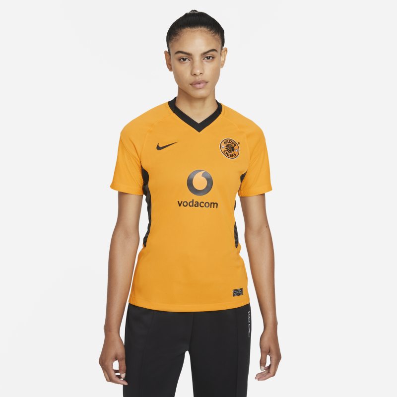 Primera equipación Stadium Kaizer Chiefs FC 2021/22 Camiseta de fútbol Nike Dri-FIT - Mujer - Amarillo