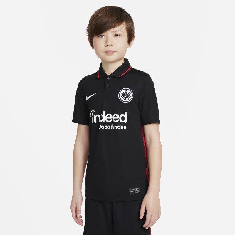 Primera equipación Stadium Eintracht de Fráncfort 2021/22 Camiseta de fútbol - Niño/a - Negro