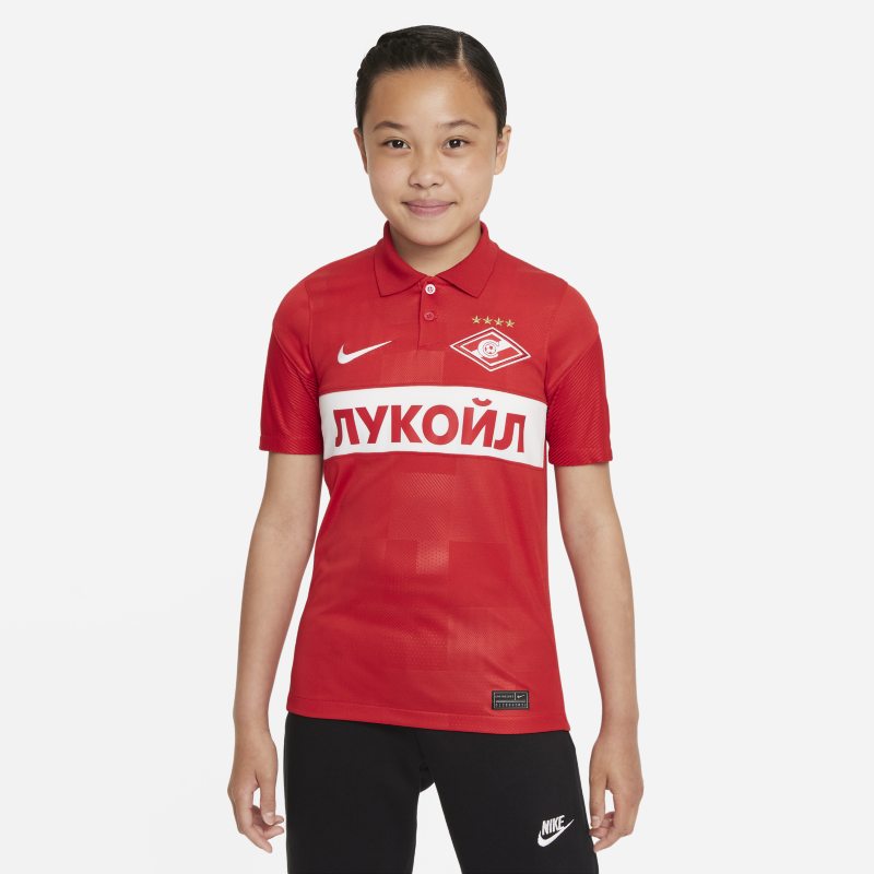 Primera equipación Stadium Spartak de Moscú 2021/22 Camiseta de fútbol Nike Dri-FIT - Niño/a - Rojo