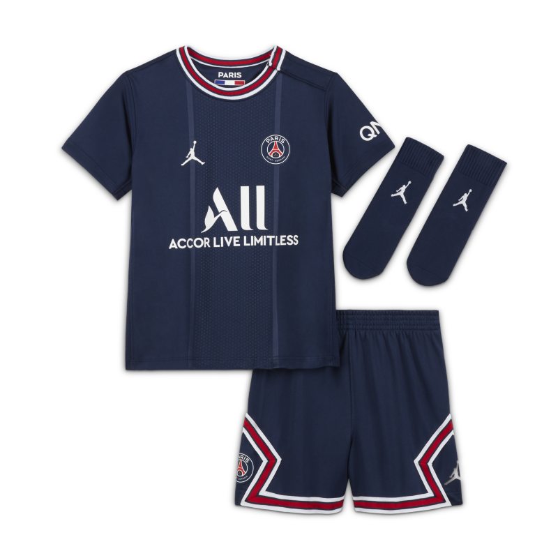 Primera equipación París Saint-Germain 2021/22 Equipación de fútbol - Bebé e infantil - Azul