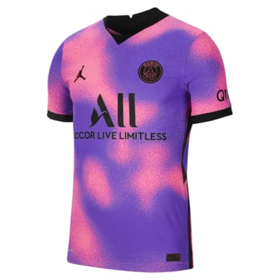 パリ サンジェルマン 2021/22 ヴェイパー マッチ フォース メンズ サッカーユニフォーム CV8409-640 ピンクの画像
