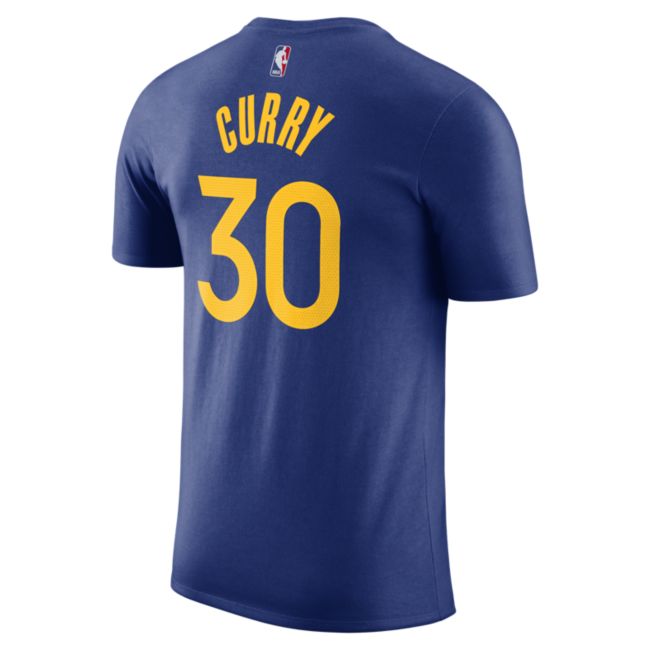 T-shirt męski Nike NBA Stephen Curry Warriors - Niebieski