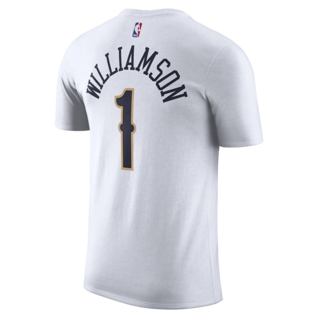 T-shirt męski Nike NBA New Orleans Pelicans - Biel