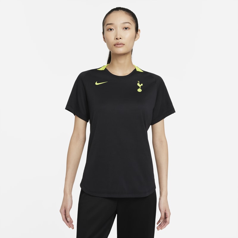 Tottenham Hotspur Camiseta de fútbol de manga corta Nike Dri-FIT - Mujer - Negro