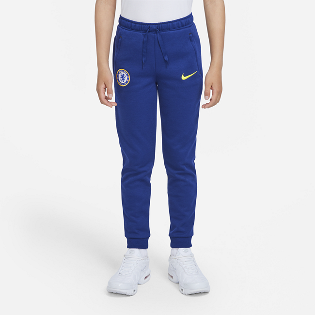 фото Футбольные брюки для школьников nike dri-fit chelsea fc - синий