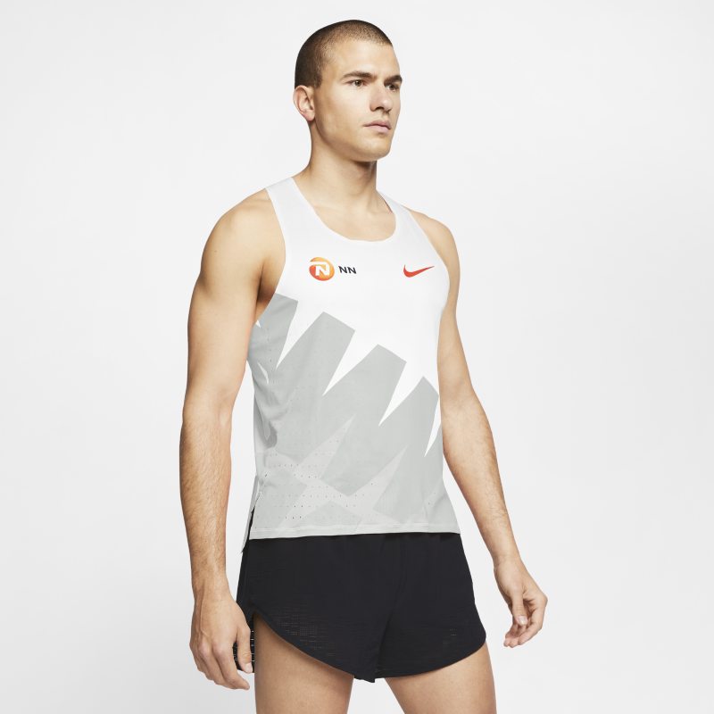 Nike AeroSwift NN Camiseta de running - Hombre - Blanco