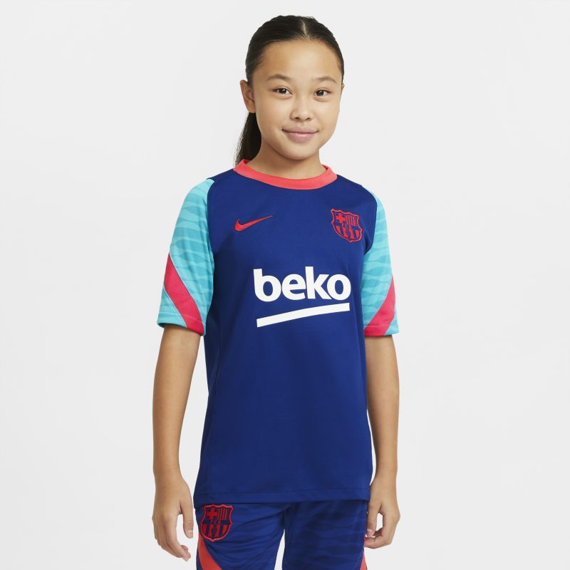 FC Barcelona Strike Camiseta de fútbol de manga corta - Niño/a - Azul