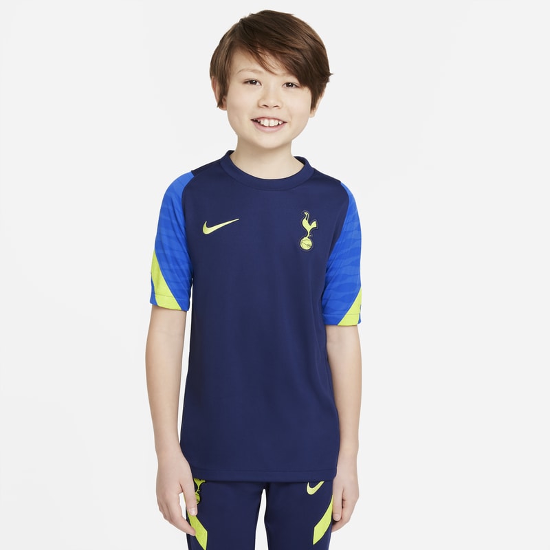 Tottenham Hotspur Strike Camiseta de fútbol de manga corta Nike Dri-FIT - Niño/a - Azul