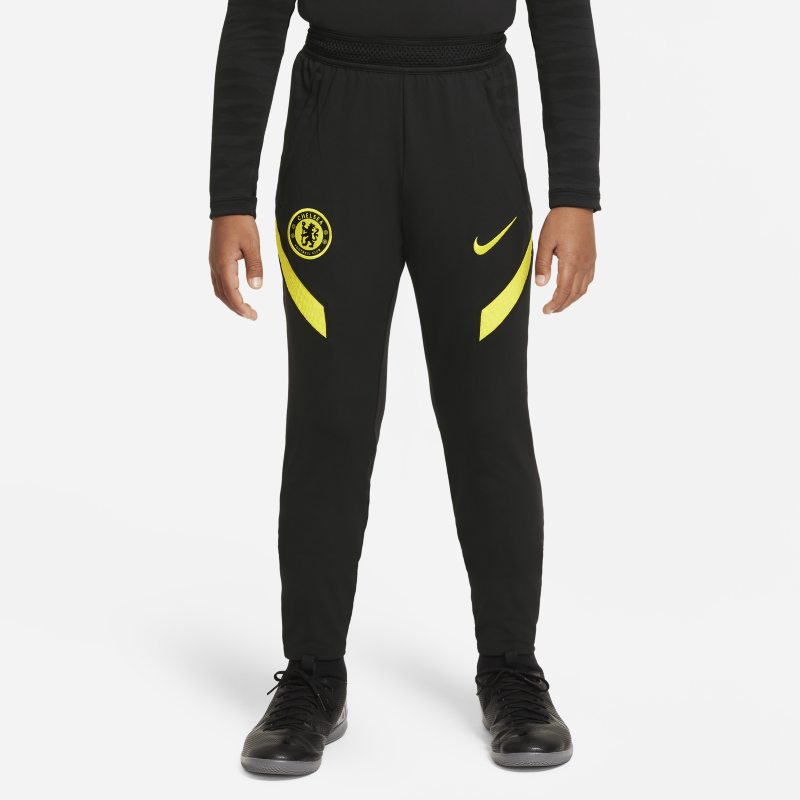 Chelsea FC Strike Pantalón de fútbol Nike Dri-FIT - Niño/a - Negro