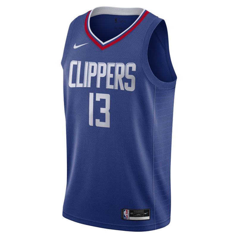 Paul George Clippers Icon Edition 2020 Camiseta Nike de la NBA Swingman - Azul