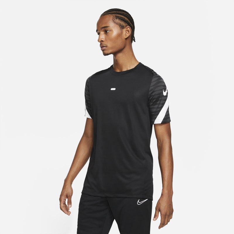 Nike Dri-FIT Strike Camiseta de fútbol de manga corta - Hombre - Negro
