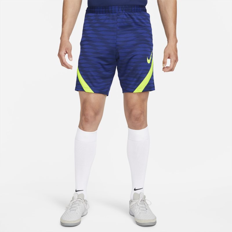 Nike Dri-FIT Strike Pantalón corto de fútbol de tejido Knit - Hombre - Azul