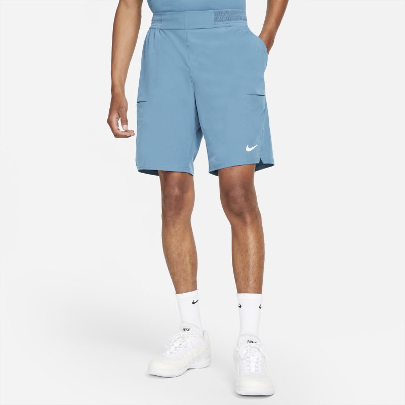 NikeCourt Dri-FIT Advantage Pantalón corto de tenis de 23 cm - Hombre - Azul