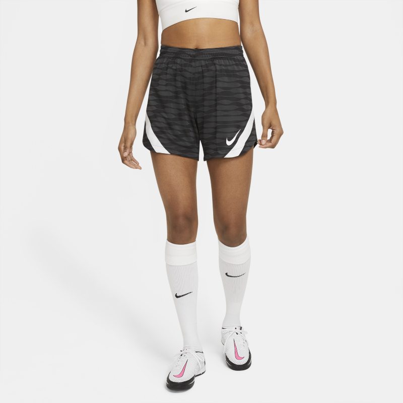 Nike Strike Pantalón corto de fútbol de tejido Knit - Mujer - Negro