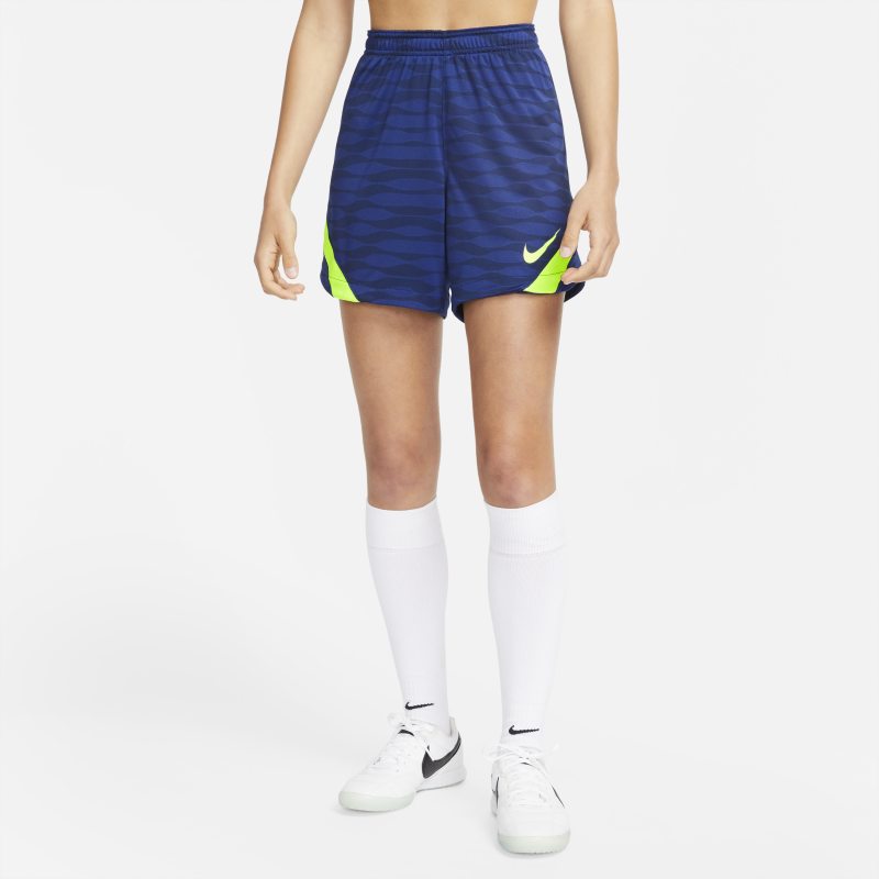 Nike Strike Pantalón corto de fútbol de tejido Knit - Mujer - Azul