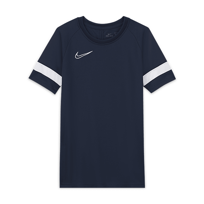 фото Игровая футболка с коротким рукавом для школьников nike dri-fit academy - синий