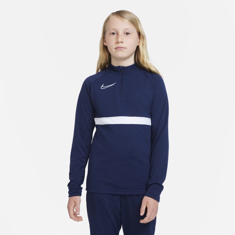 Nike Dri-FIT Academy Voetbaltop voor kids - Blauw