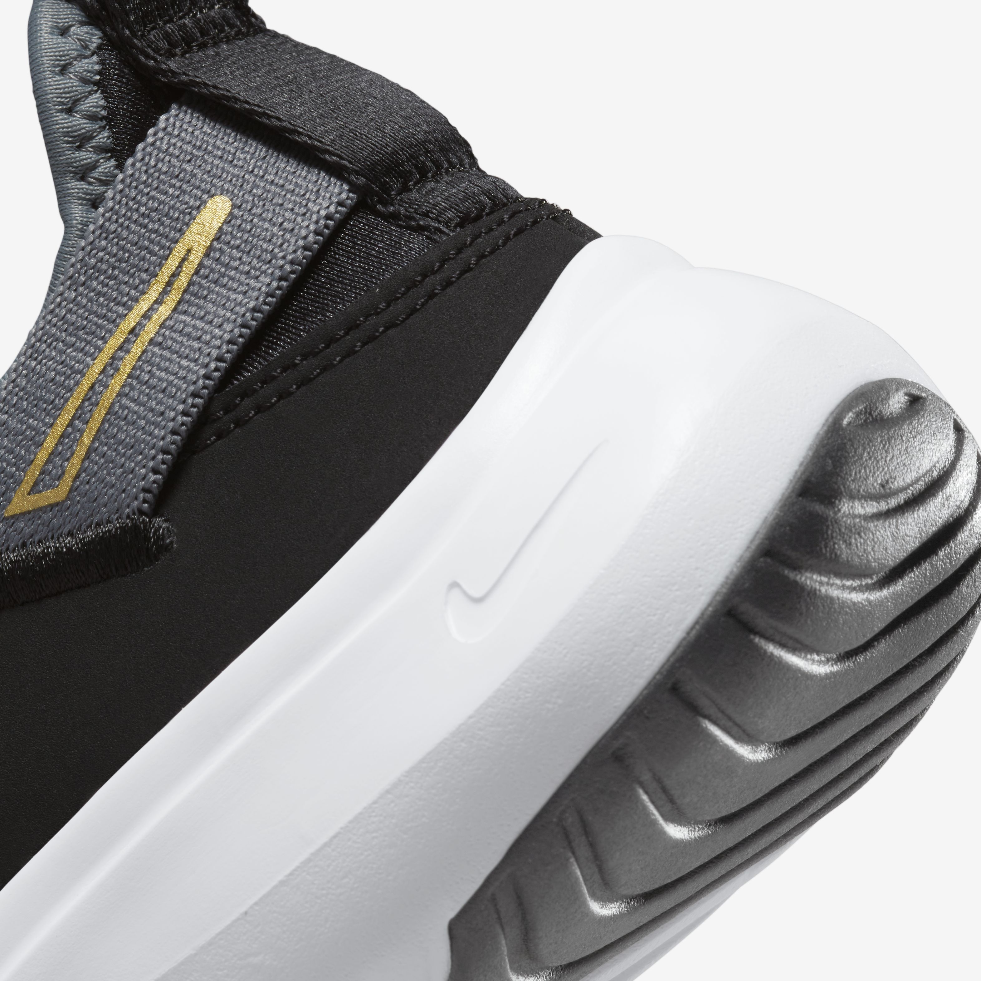 Nike Flex Plus, Negro/Gris azulado/Blanco/Oro metalizado, hi-res