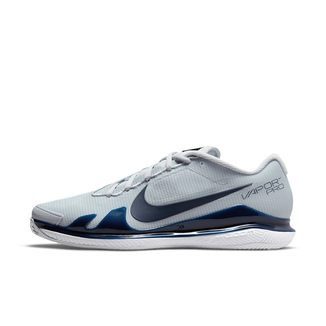 фото Мужские теннисные кроссовки для игры на грунтовых кортах nikecourt air zoom vapor pro - серый