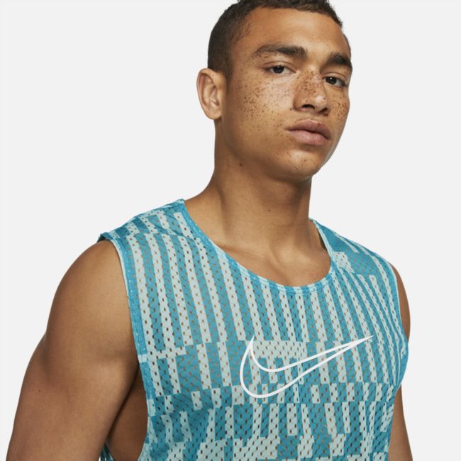 Męska koszulka piłkarska bez rękawów Nike Academy - Zieleń