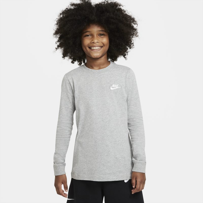 Nike Sportswear Camiseta de manga larga - Niño - Gris