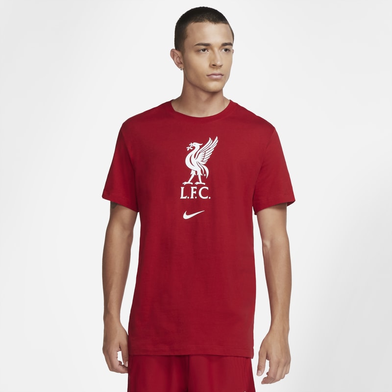 Męski T-shirt piłkarski Liverpool FC - Czerwony
