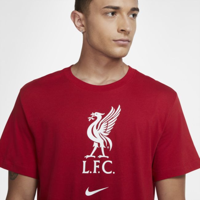 Męski T-shirt piłkarski Liverpool FC - Czerwony