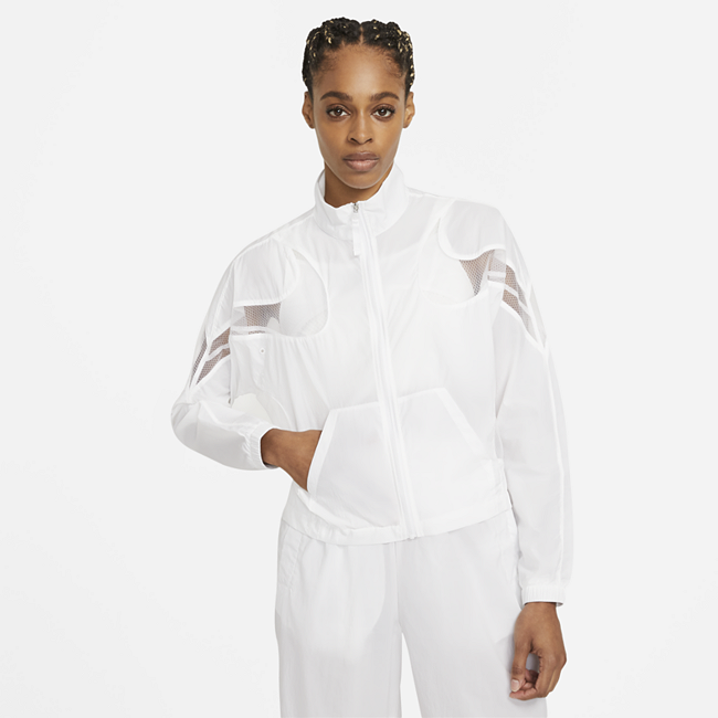 фото Женская куртка из тканого материала nike sportswear - белый