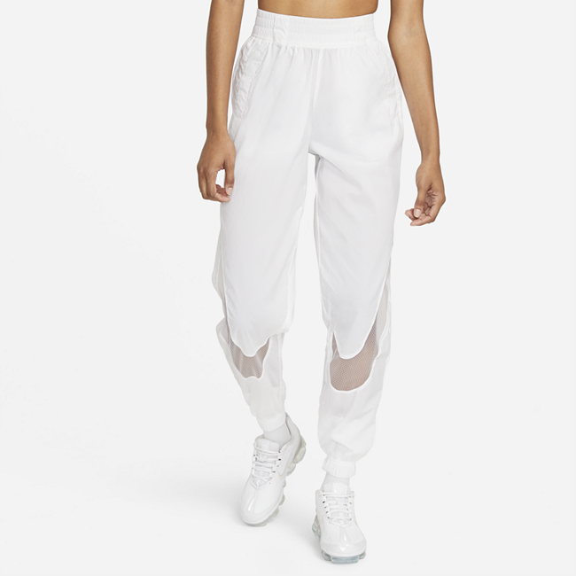 фото Женские брюки из тканого материала nike sportswear - белый