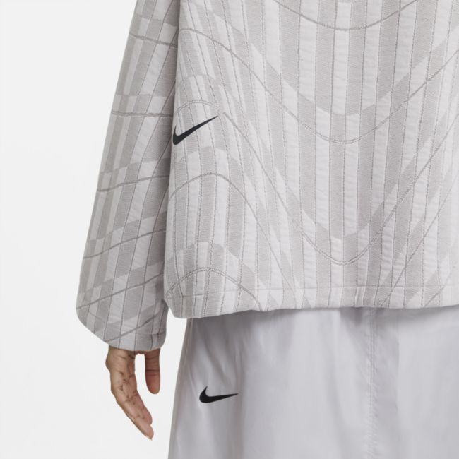 Damska bluza z kapturem Nike Sportswear Tech Pack - Fiolet