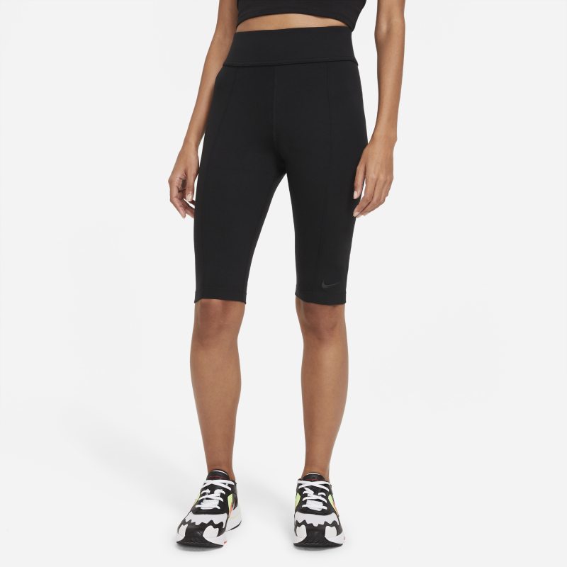 Nike Sportswear Essential Leggings de talle alto a la altura de la rodilla - Mujer - Negro