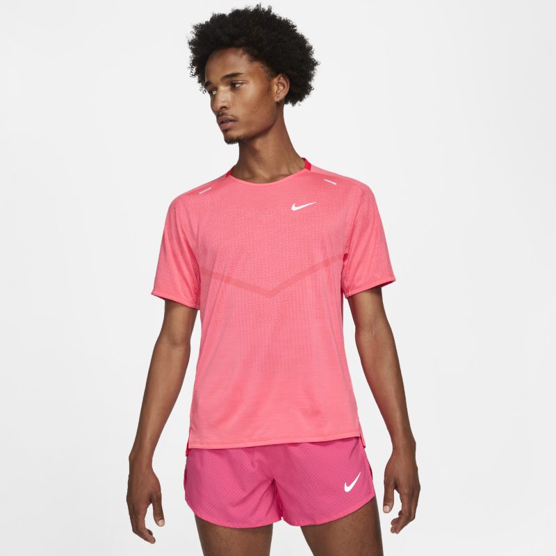 Nike Dri-FIT ADV Techknit Ultra Camiseta de running de manga corta - Hombre - Rojo
