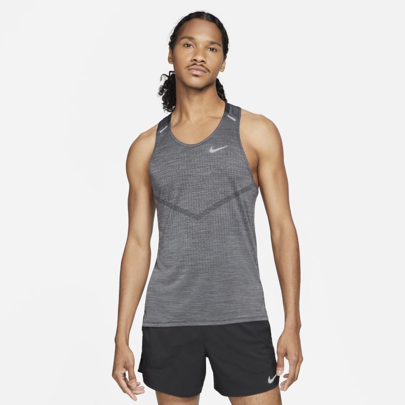 Nike Dri-FIT ADV Techknit Ultra Camiseta de tirantes de running - Hombre - Negro