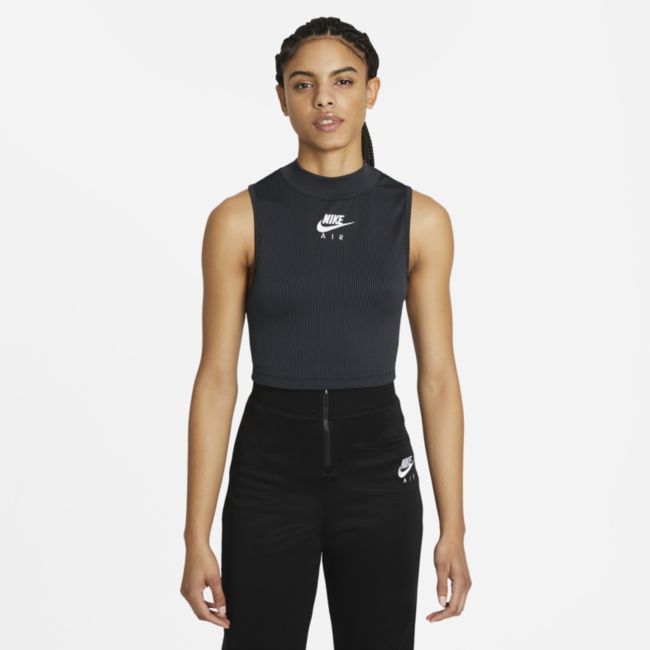 Damska koszulka bez rękawów Nike Air - Czerń