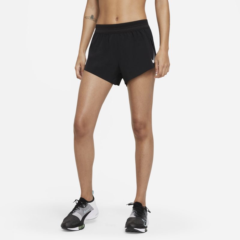 Nike AeroSwift Pantalón corto de running - Mujer - Negro