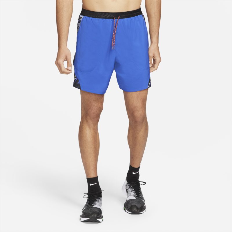 Męskie spodenki do biegania z podszewką Nike Flex Stride Wild Run - Niebieski