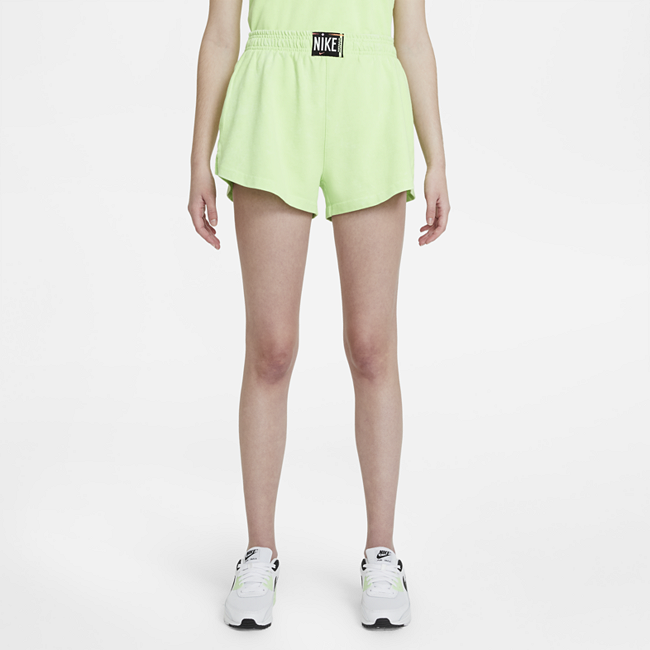 фото Женские шорты nike sportswear - зеленый