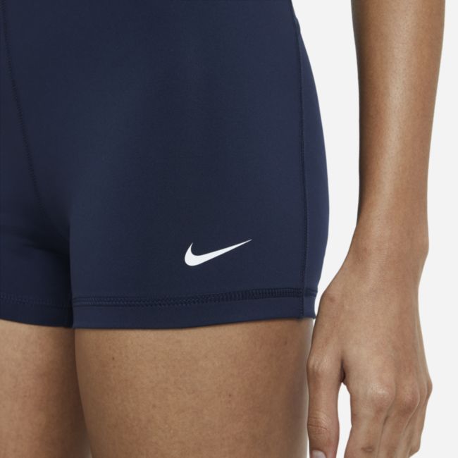 Spodenki damskie Nike Pro 8 cm - Niebieski