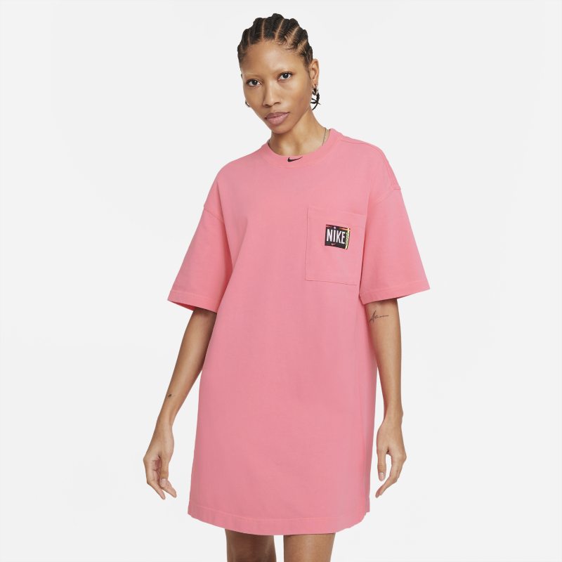 Nike Sportswear Vestido con efecto lavado - Mujer - Rosa