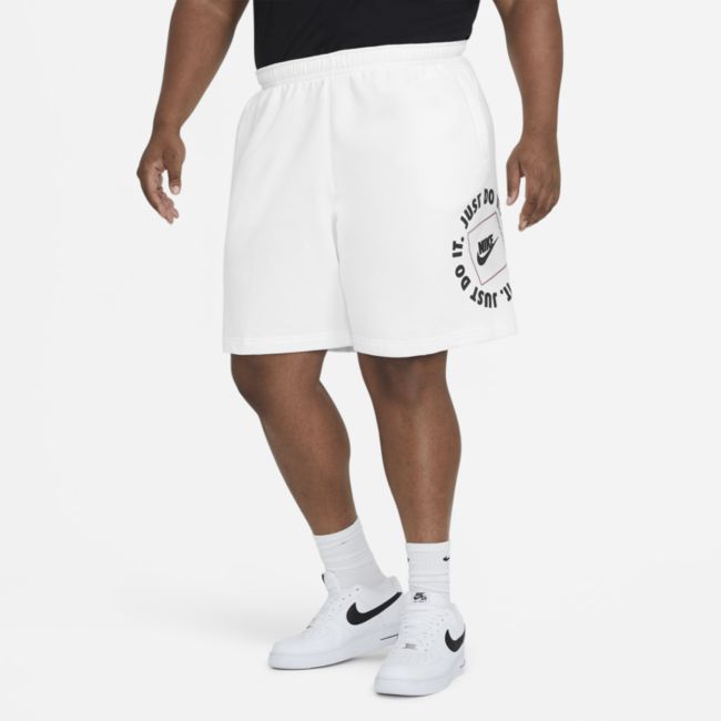 Męskie spodenki z dzianiny Nike Sportswear JDI - Biel