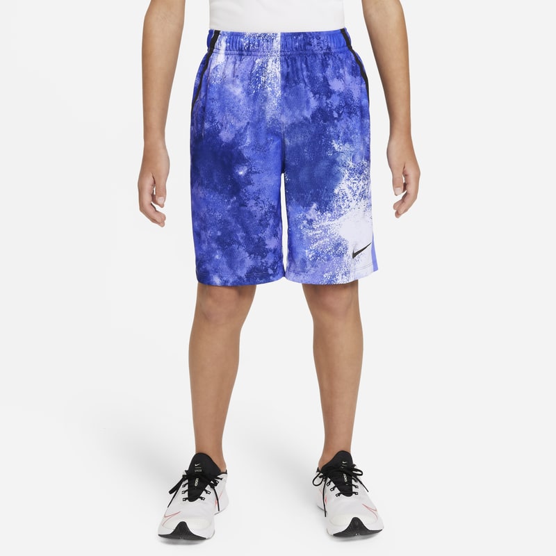 Nike Dri-FIT Pantalón corto de entrenamiento Tie-Dye - Niño - Azul