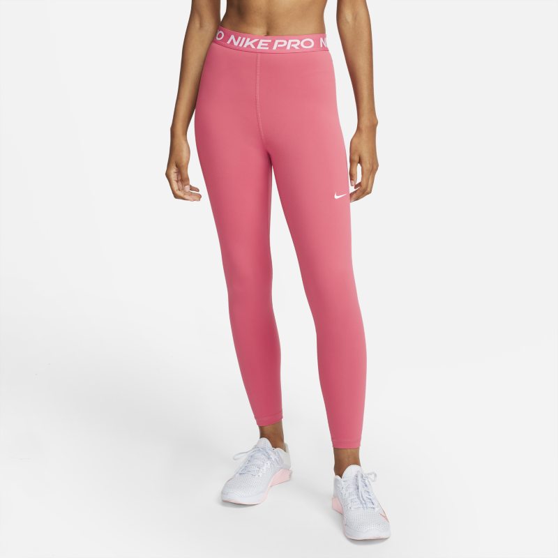 Nike Pro 365 Leggings de 7/8 de talle alto - Mujer - Rosa